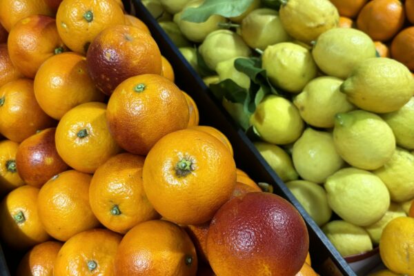 oranges cerise et potiron