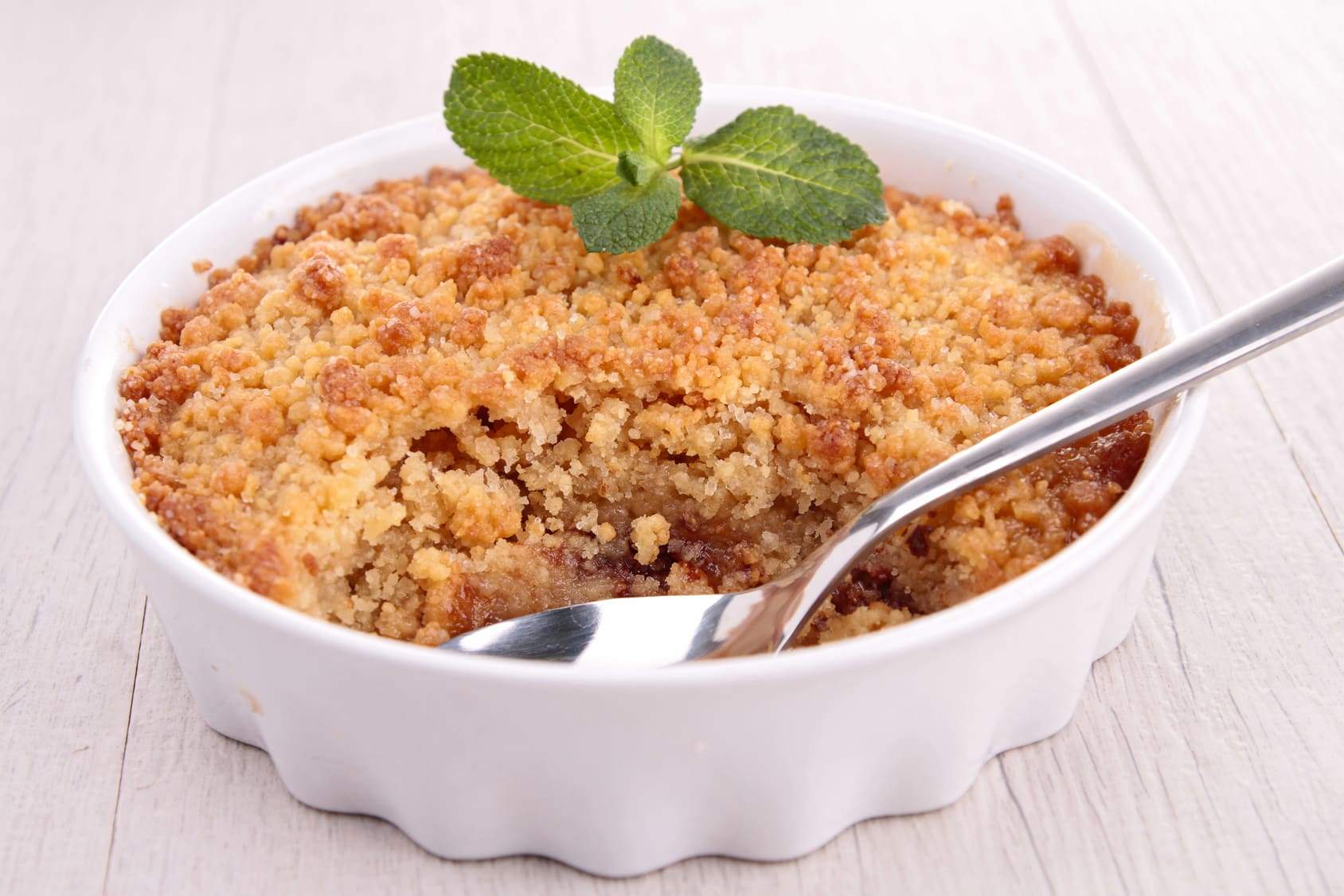 Crumble aux pommes