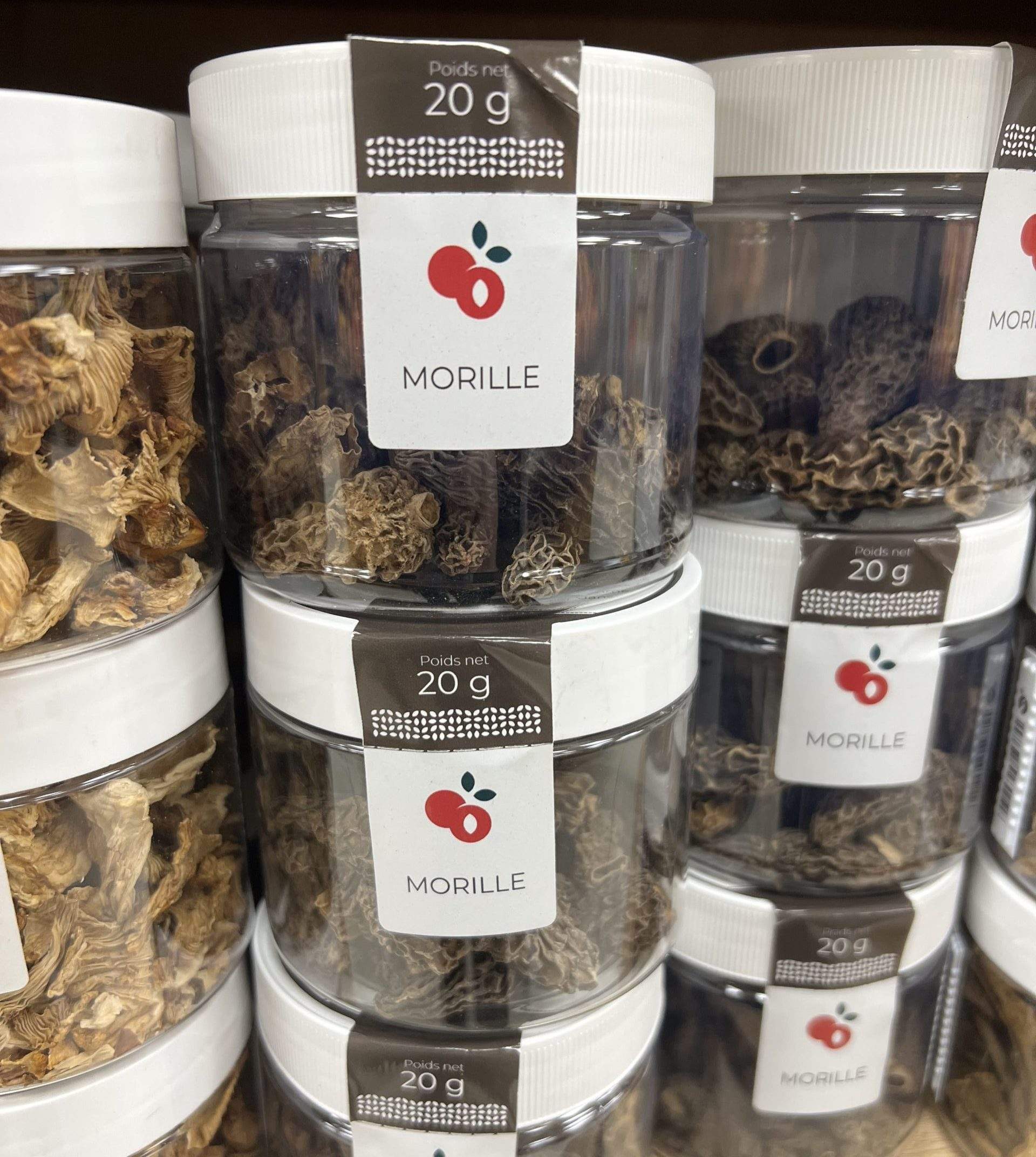 morilles épicerise