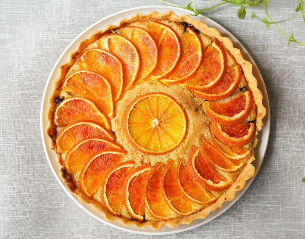 Tarte à l'orange