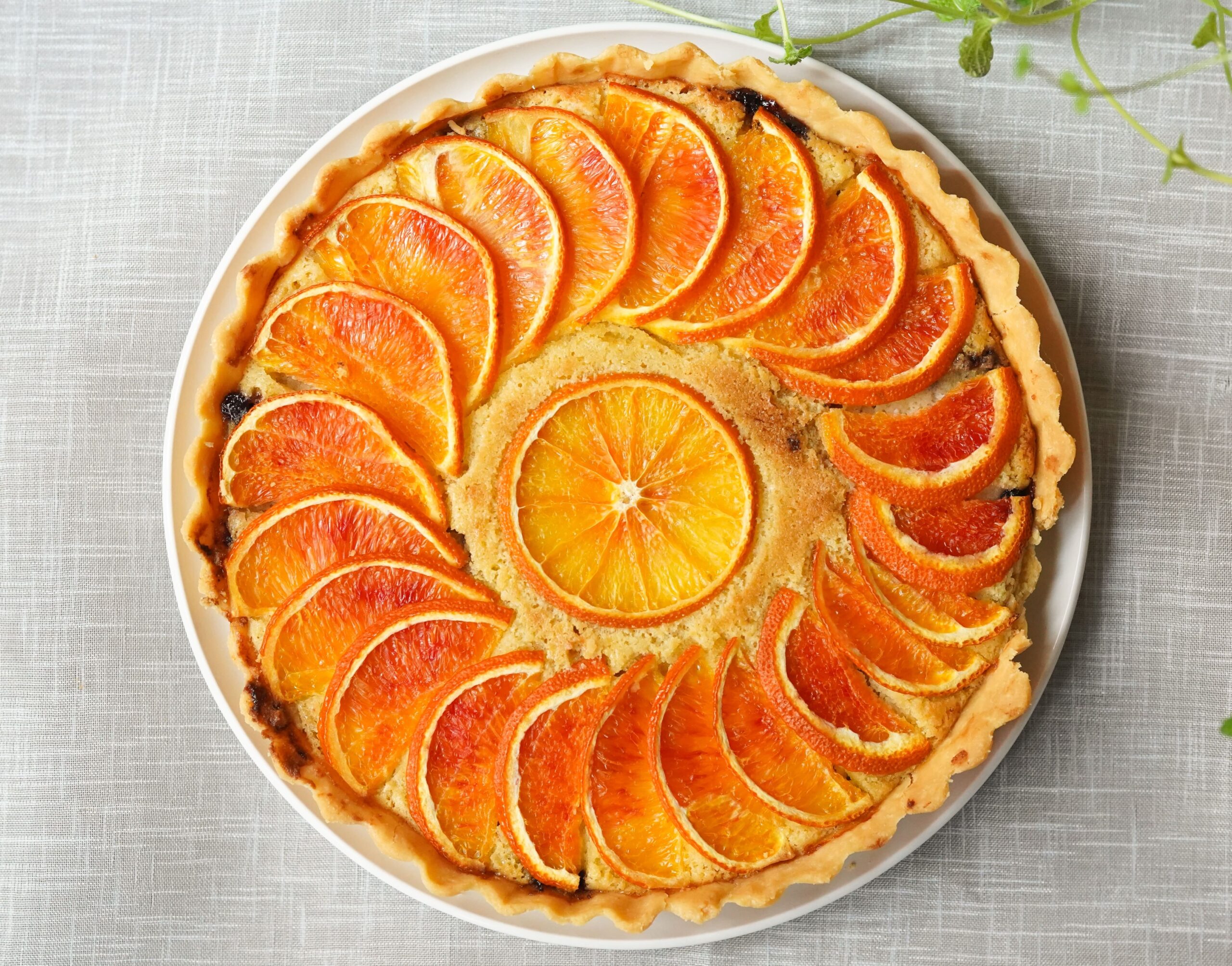 Tarte à l’orange