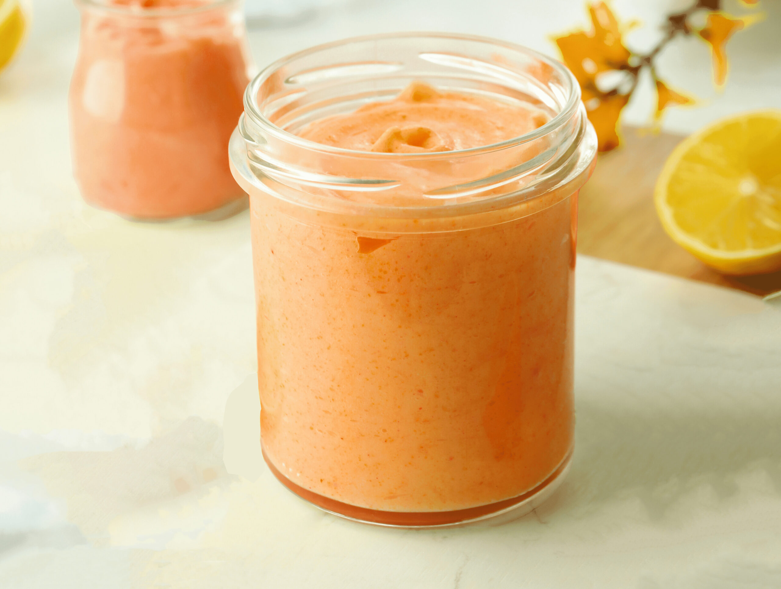 kaki mousse