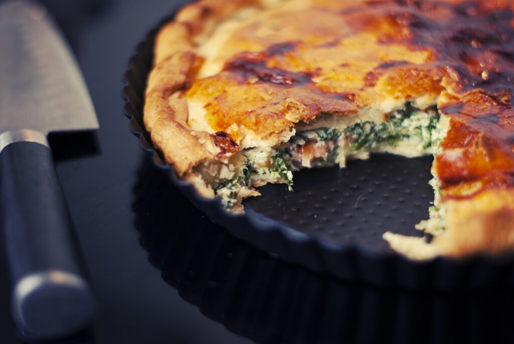 Quiche épinard