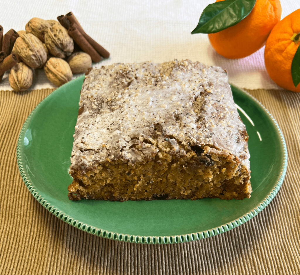 gateau de noel cerise et potiron
