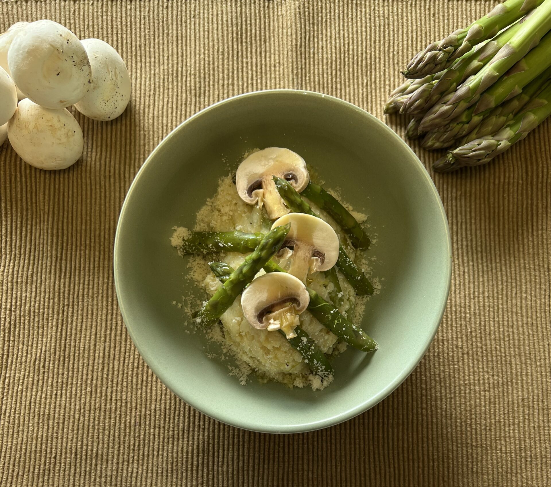 Risotto d’asperges vertes