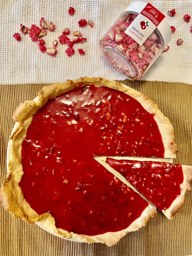 tarte à la praline recette