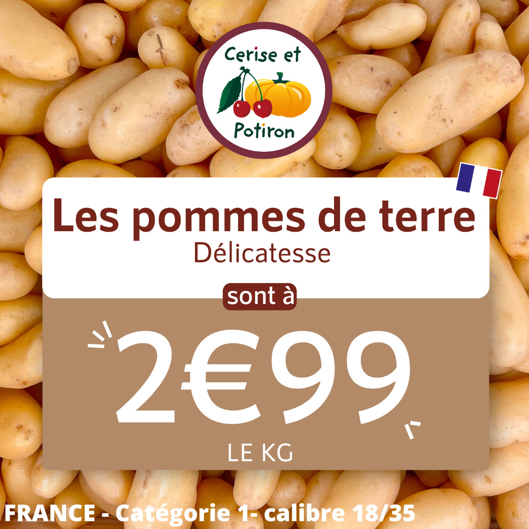 promotion pommes de terre délicatesse