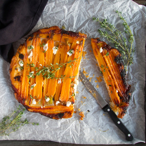 Tarte tatin aux carottes