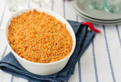 Crumble de courge et patate douce