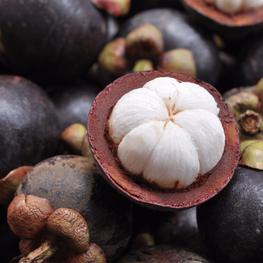 mangoustan cerise et potiron