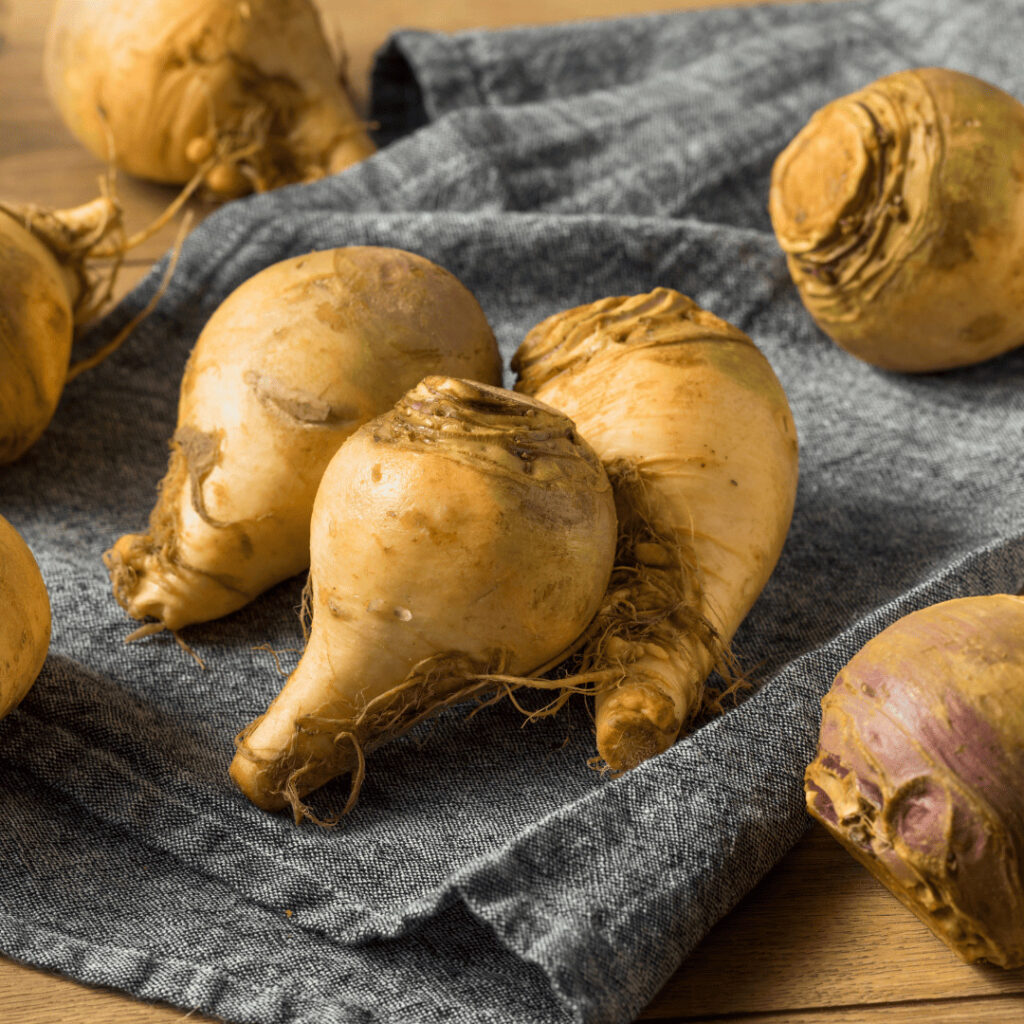 rutabaga cerise et potiron