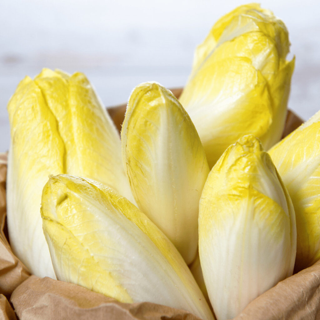 endive cerise et potiron