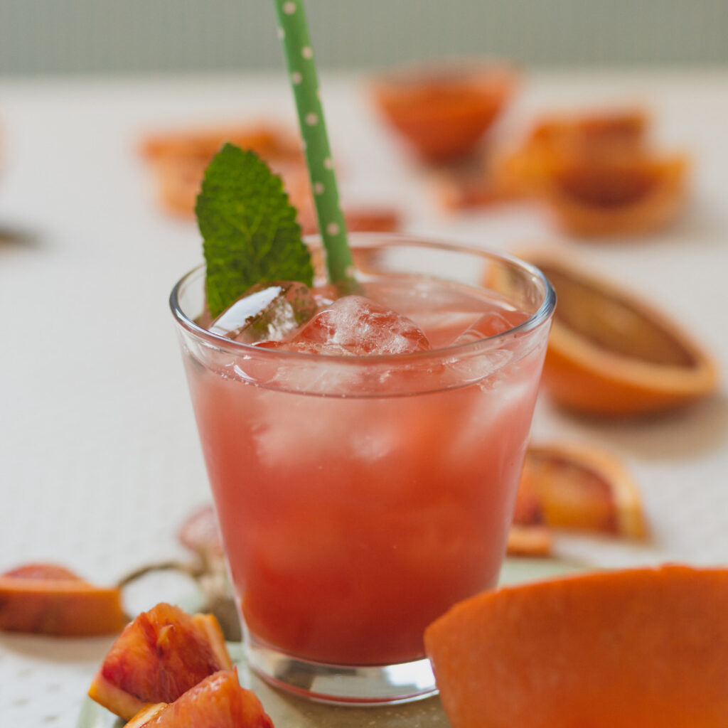 recette de jus du matin à l'orange tarocco