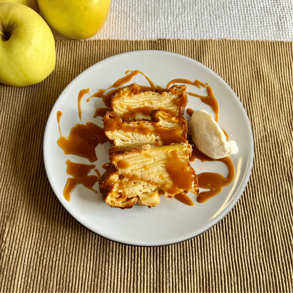 recette de cake aux pommes