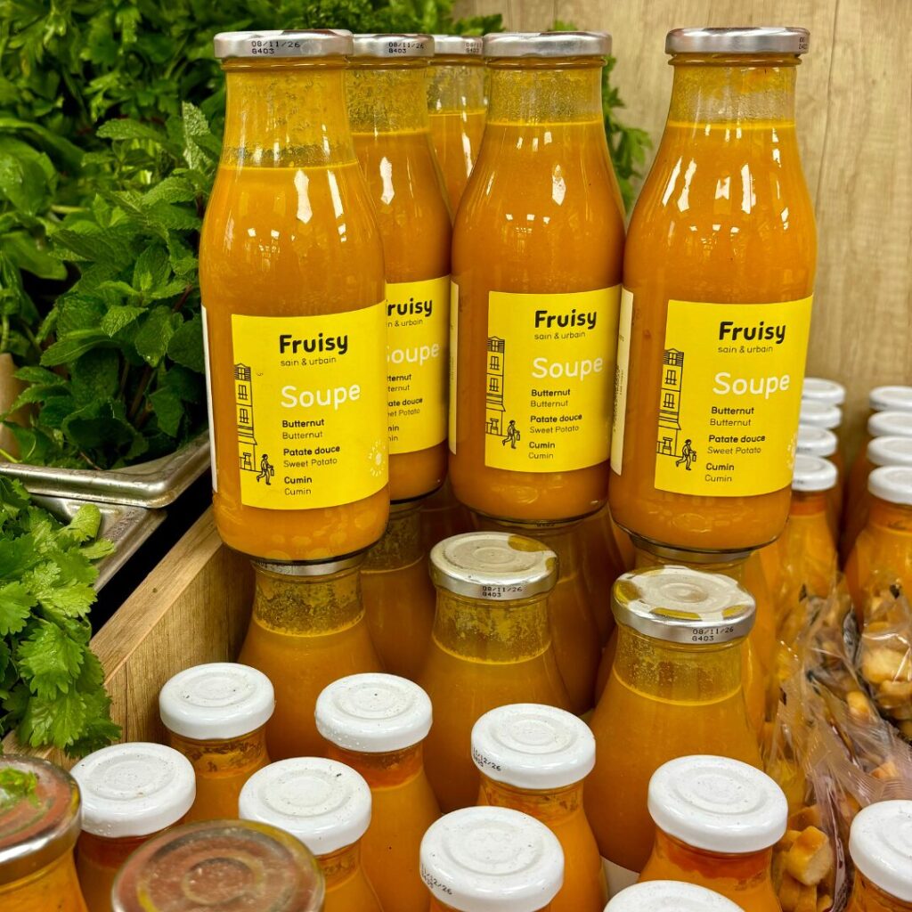 SOUPES CERISE ET POTIRON