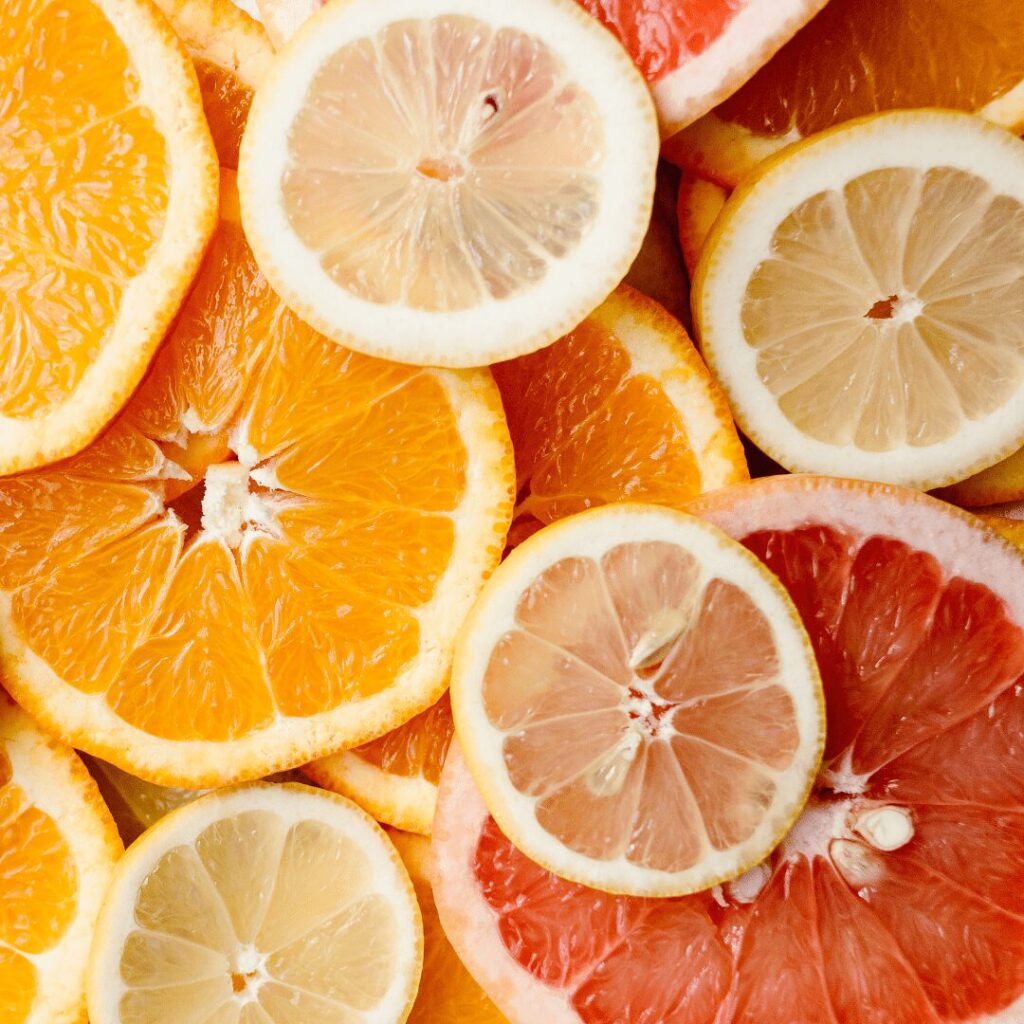 oranges cerise et potiron