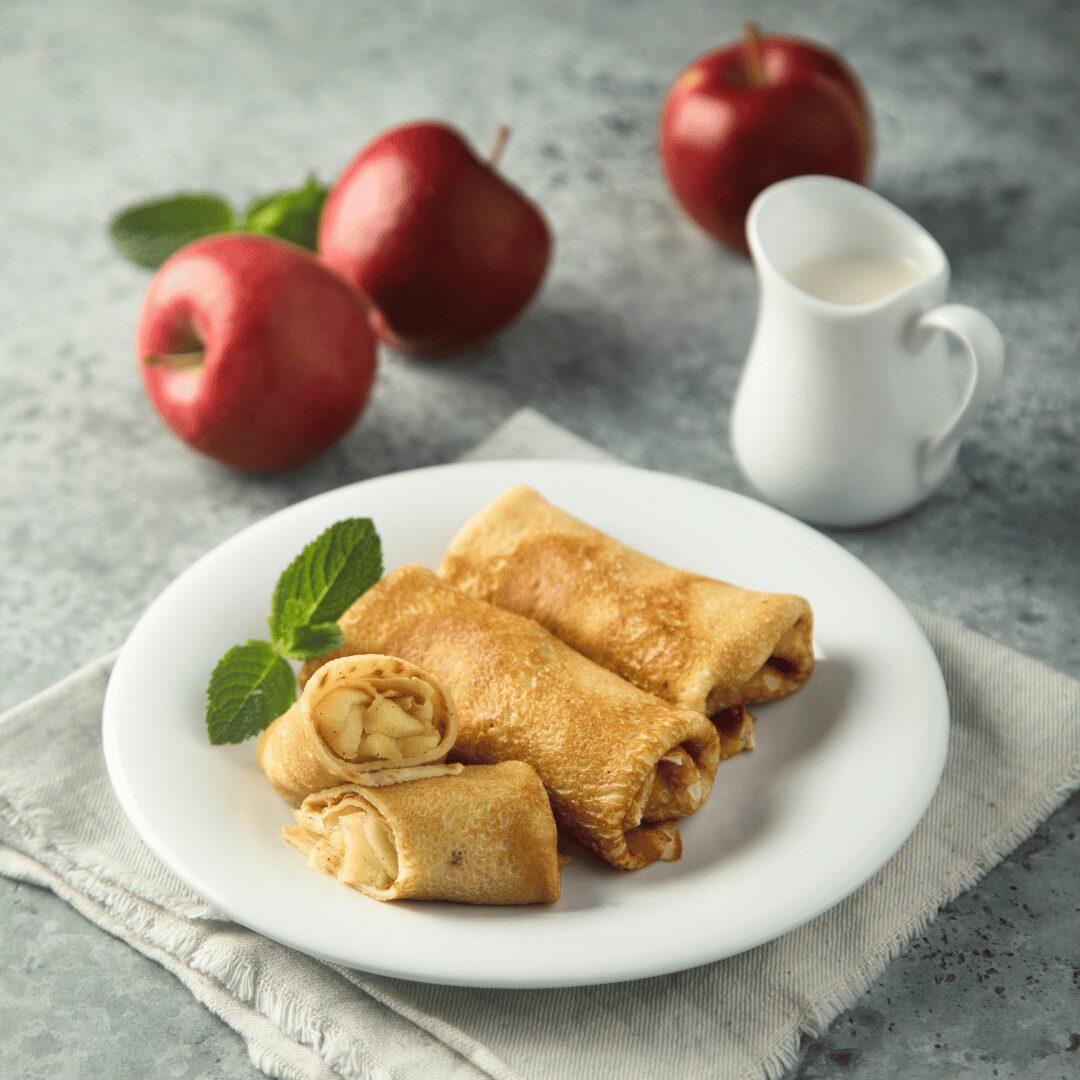 crêpes aux pommes
